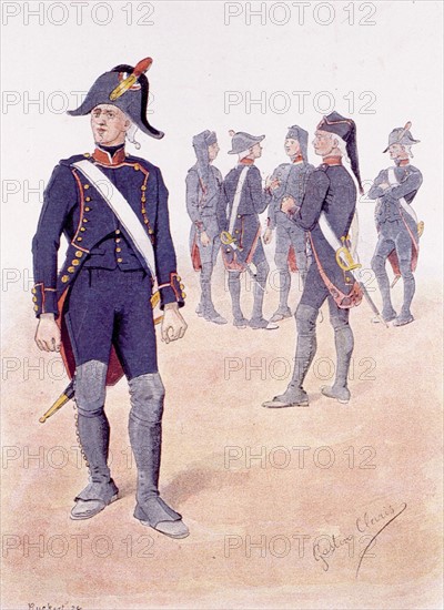 Canonnier de la Garde nationale, illustrations