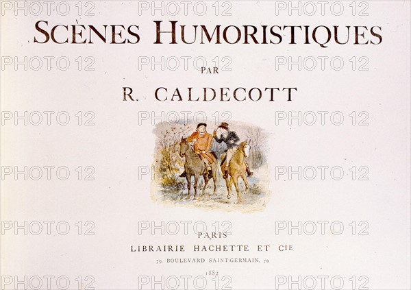 Scènes humoristiques, illustration de Randolph Caldecott