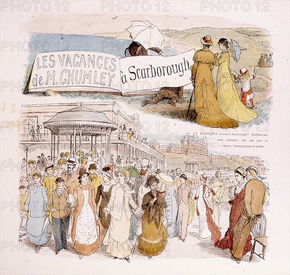 Scènes humoristiques, illustration de Randolph Caldecott