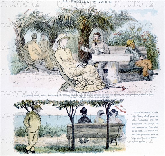 Scènes humoristiques, illustration de Randolph Caldecott