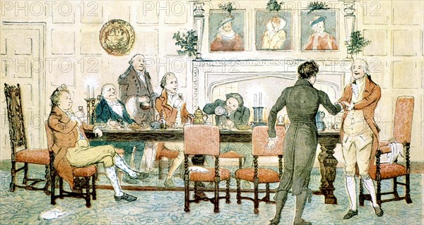 Scènes humoristiques, illustration de Randolph Caldecott