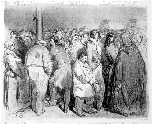 Les Folies gauloises depuis les romains jusqu'à nos jours, illustration de Gustave Doré
