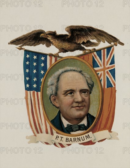 Portrait de P.T. Barnum (1810-1891)