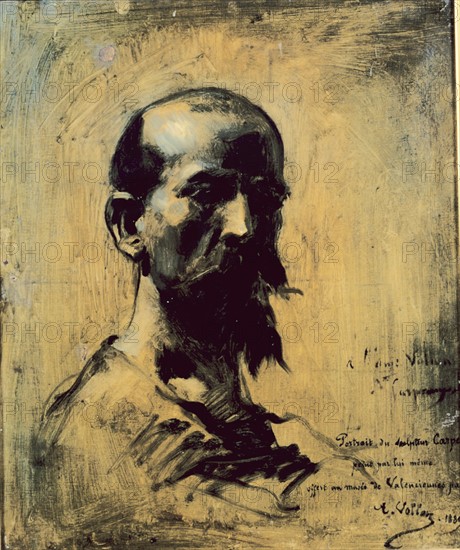 Carpeaux, Autoportrait