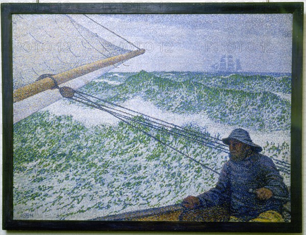 Van Rysselberghe, L'homme à la barre