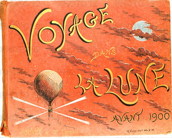 Reliure : Le voyage dans la lune avant 1900