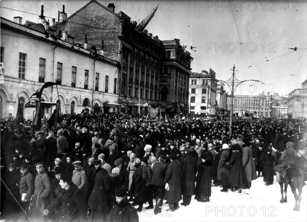 Demonstration in Moscow