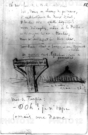 Dessin de Victor Hugo