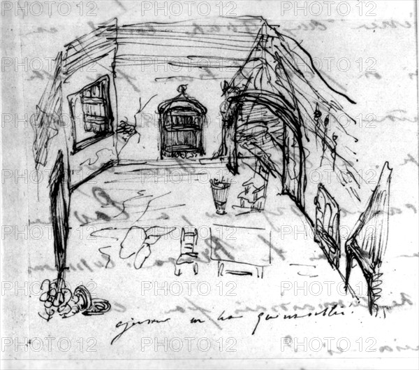 Dessin de Victor Hugo