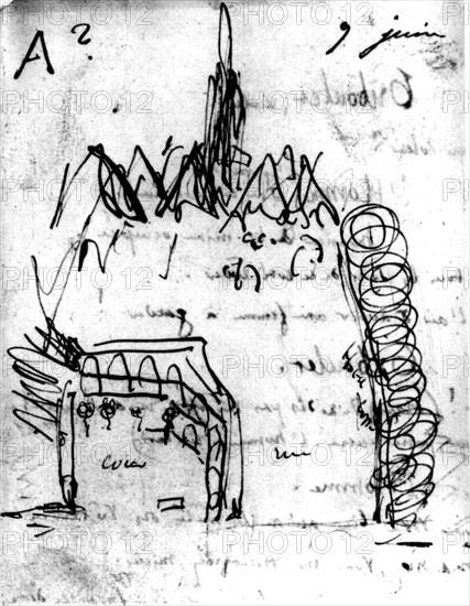 Dessin de Victor Hugo