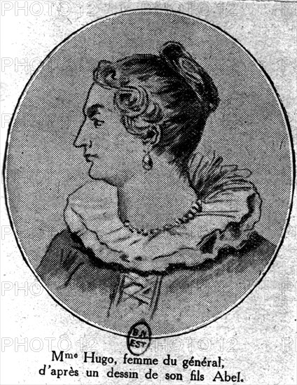 Madame Hugo,  mother of  Victor Hugo