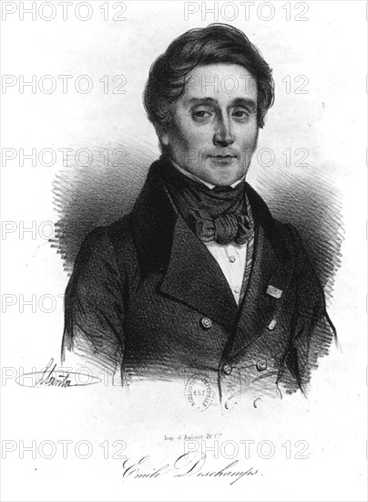 Emile Deschamps, French poet