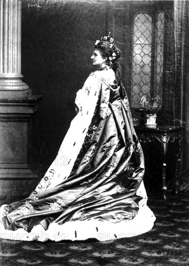 Hortense Schneider en costume de scène