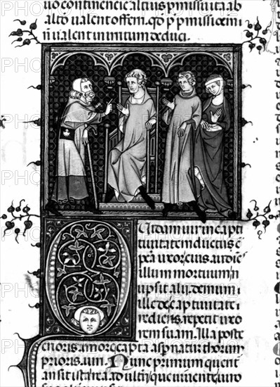Decrees of Gracian, by the master of the Romance of Godefroy de Bouillon