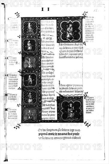 Compilation historique présentée à Philippe V le Long