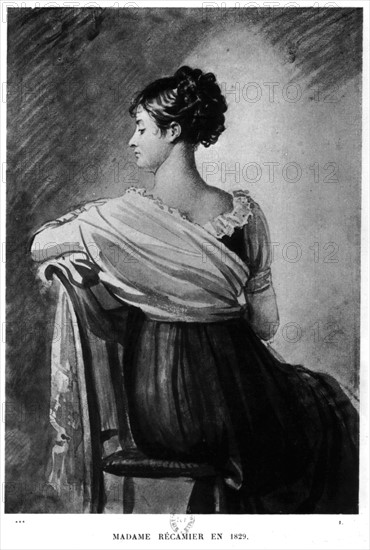 Madame Récamier in 1829