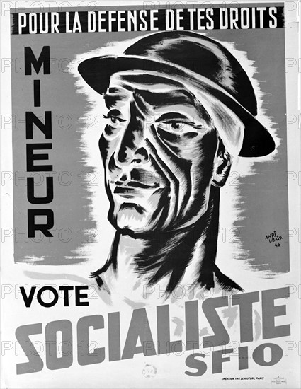 Affiche du Parti socialiste S.F.I.O.