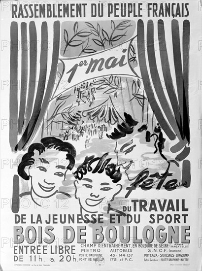 Poster for the Rally of the French People