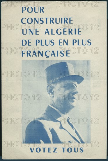 Propaganda tract at the time of the referendum