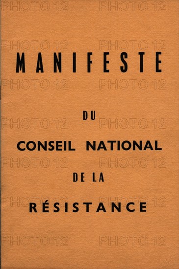 Manifesto of the C.N.R.
