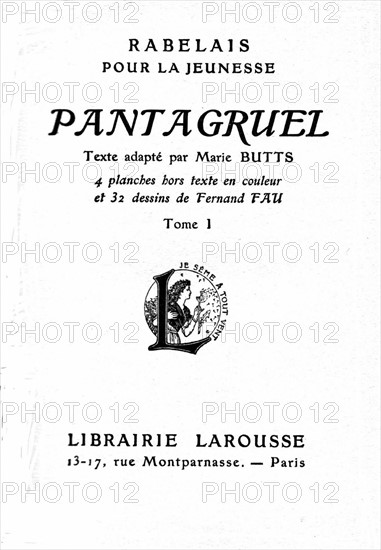 Fernand Fau, Rabelais : "Pantagruel"