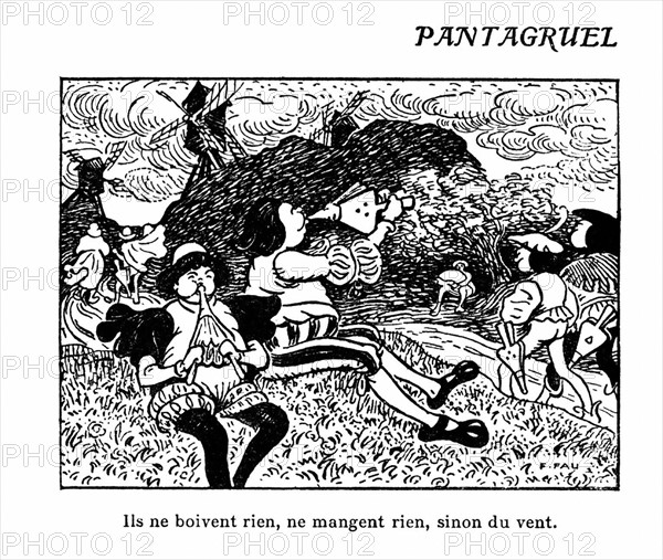 Fernand Fau, Rabelais : "Pantagruel"