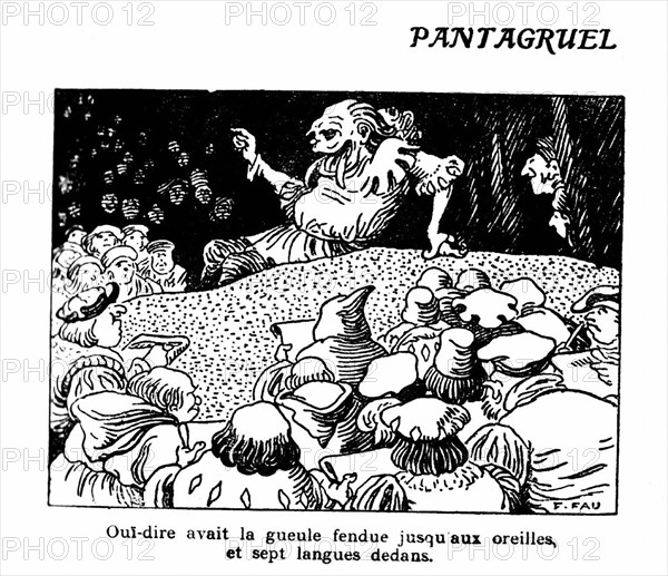 Fernand Fau, Rabelais : "Pantagruel"