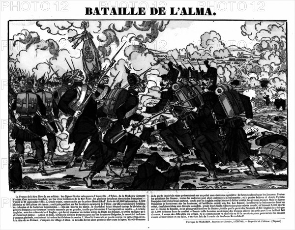 Guerre de Crimée, bataille de l'Alma