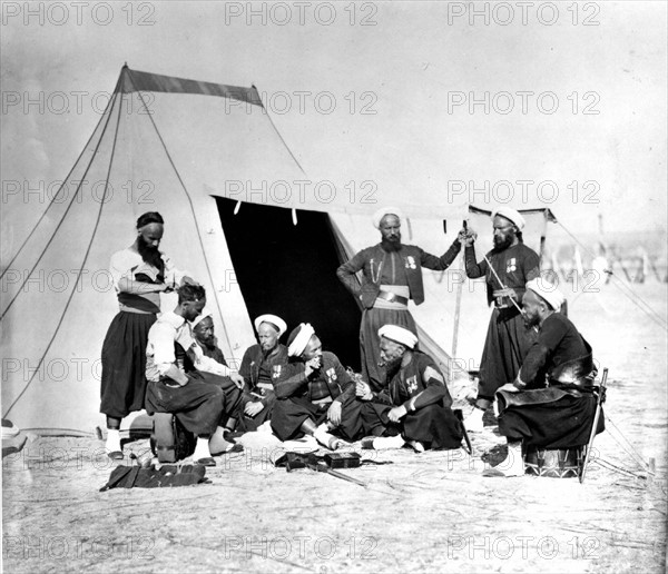 Campement des zouaves : le coiffeur