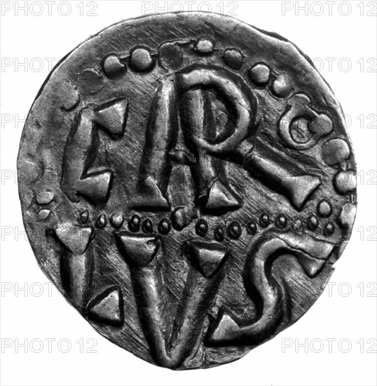 Denier d'argent de Charlemagne