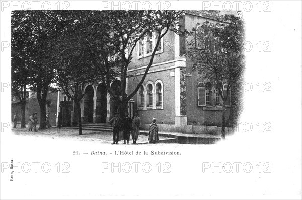 Batna, l'hôtel de la subdivision