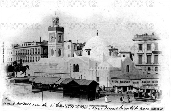 Alger, place du Gouvernement