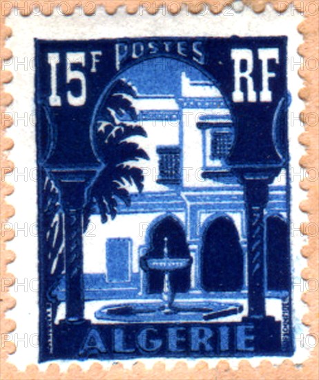 Stamp.  Algeria