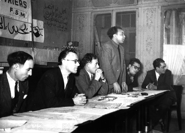 C.G.T.. 1st conference of the Departmental Union of North African Workers