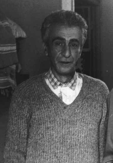 Portrait de Kateb Yacine, écrivain