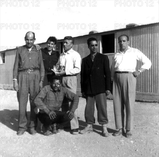 Paul Cazelles internment camp.