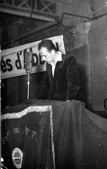 Simeon Rolland, member of the Algerian Communist Party
