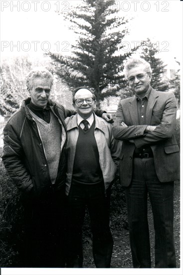 Kateb Yacine, Henri Alleg and Boualem Khalfa.