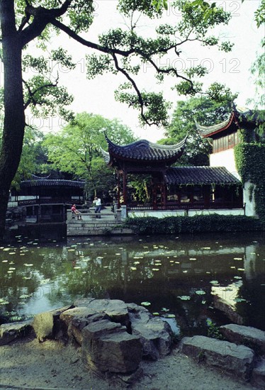 Jardin de Suzhou, province de Jiangsu, Chine