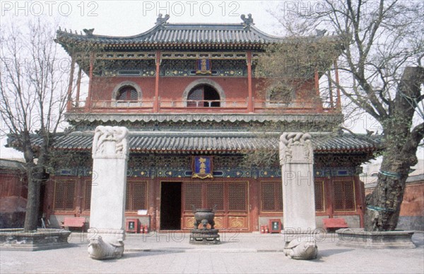 Le temple Zhihua, Hall du Bouddha Rulai