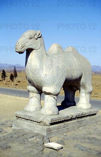 Eastern Royal Tombs of the Qing Dynasty, Stone Carving on the Way of the Spirit