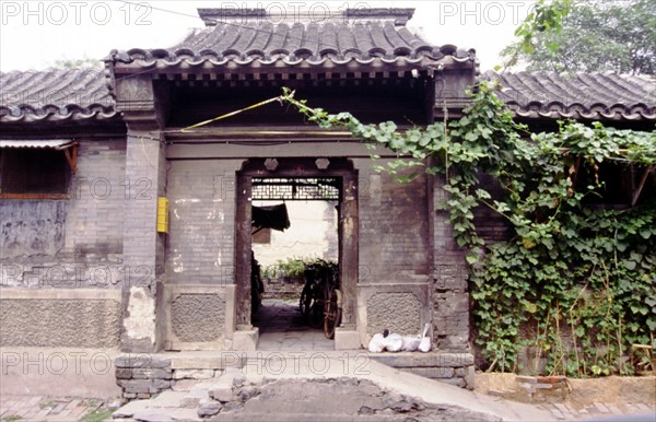 Door, Gate, Dwelling in Hutong (Lanes of Beijing)