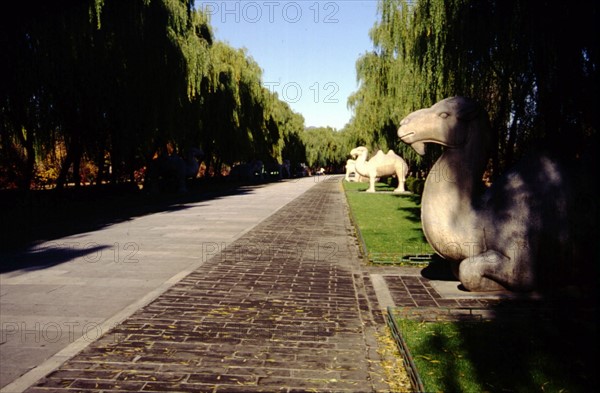 the Ming Tombs, the Ming 13 Mausoleums, the Tombs of Ming Dynasty, the Way of Spirit