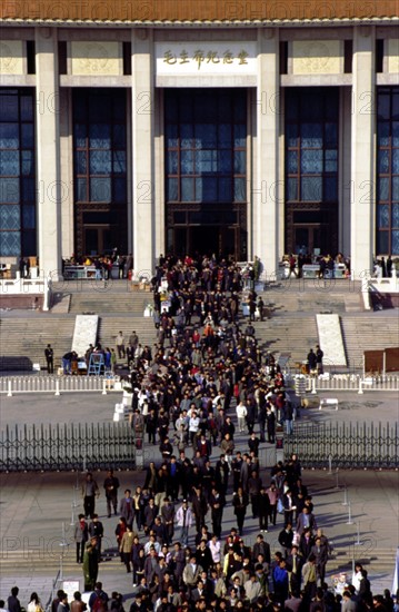 Mémorial du Président Mao, sur la place Tian'anmen