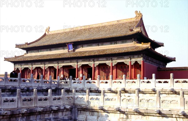 The forbidden City, the Palace Museum, the Imperial Palace, Hall of Preserving Harmony