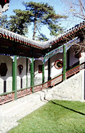 Corridor dans le parc des Collines Parfumées