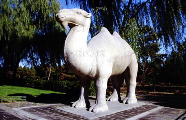The Ming Tombs, the Ming 13 Mausoleums, the Tombs of Ming Dynasty, Stone Animal
