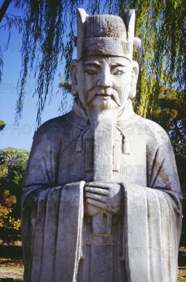 The Ming Tombs, the Ming 13 mausoleums, the Tombs of Ming Dynasty, stone statue