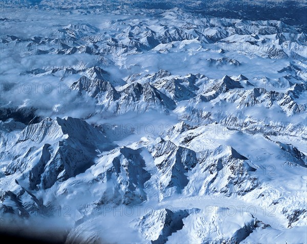 Mont Qumolangma, le Tibet, Chine