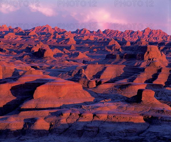 The Colorful Bay in the Junggar Basin of XinJiang Autonomous Area, China